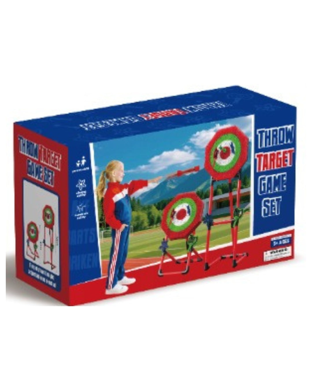 Light-Up Bow & Arrow and Axe Target Game Set