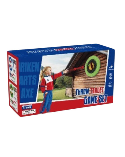 Axe Throwing & Dart Target Game Set