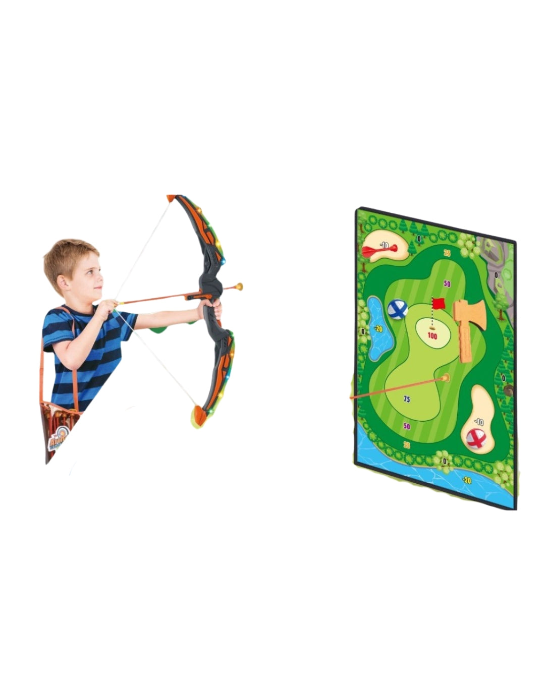 4-in-1 Multi-Game Target Set