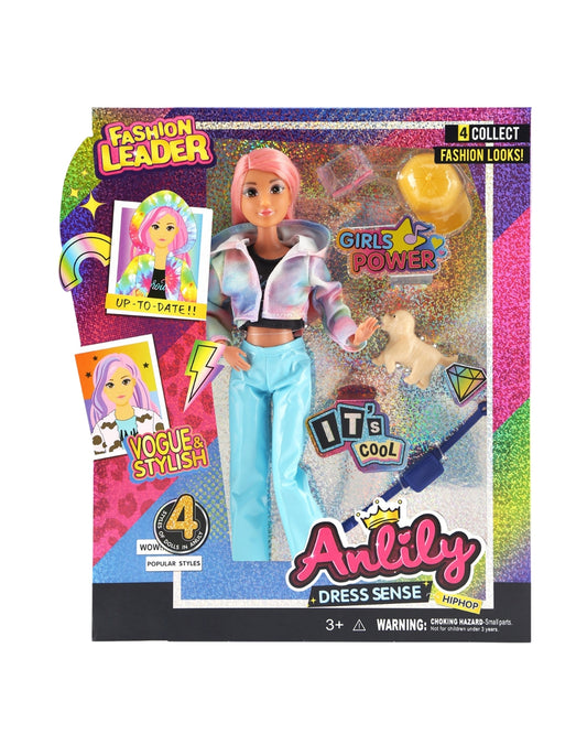 Anlily Fashion Leader Doll Set with Puppy