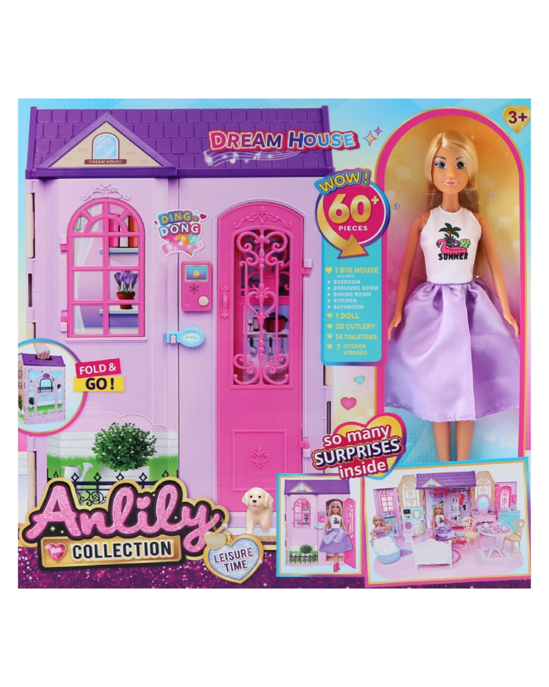 Anlily Dream House Playset