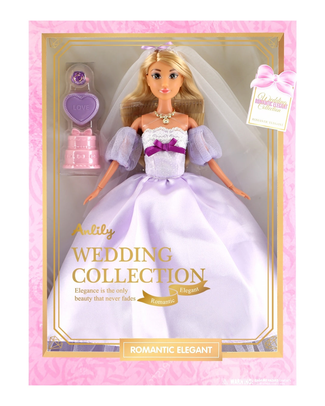 Anlily Romantic Wedding Fashion Doll