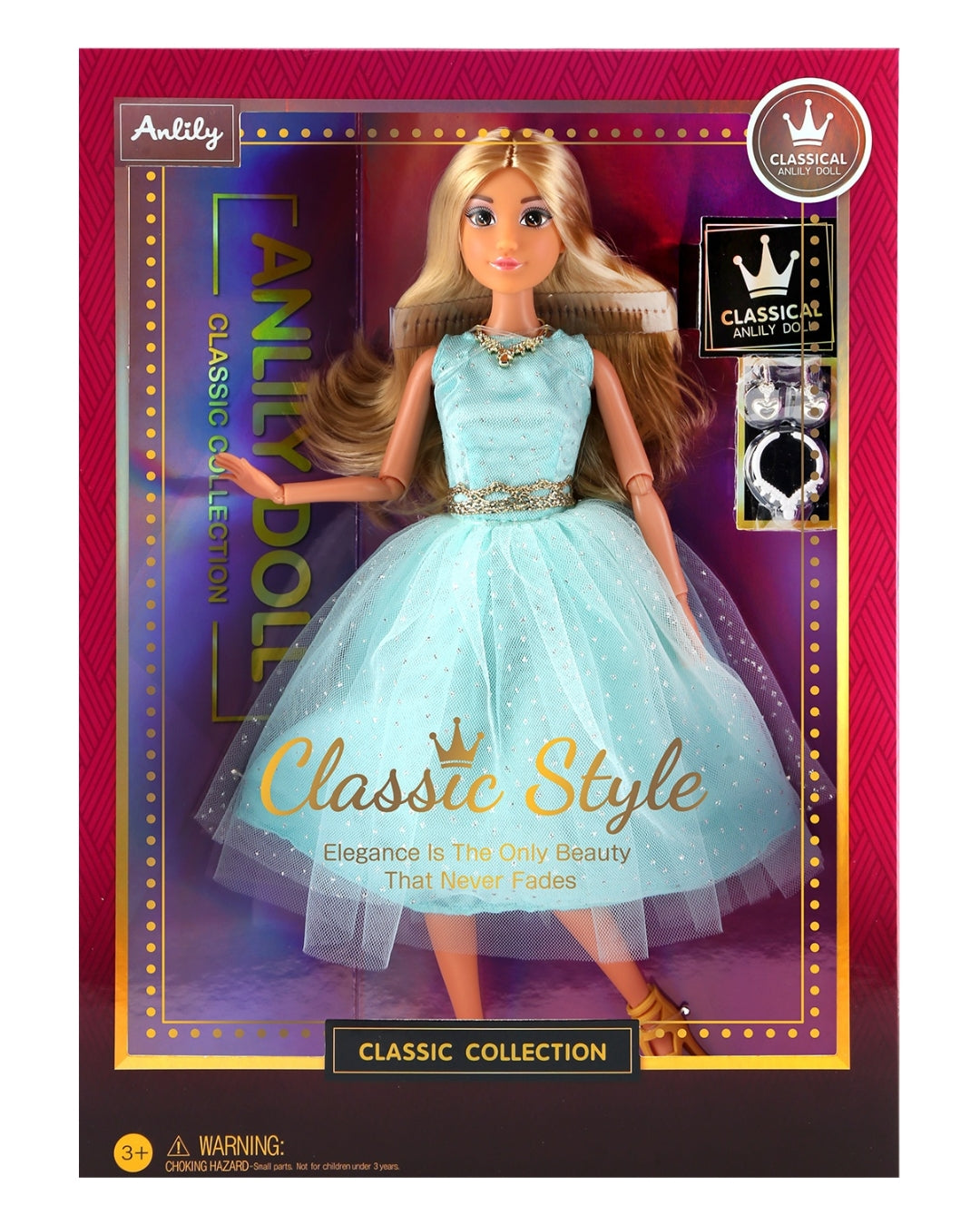 Anlily Classic Style Fashion Doll