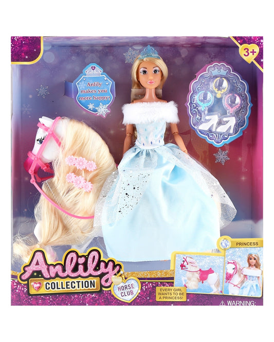 Anlily Horse Club Princess Doll Set