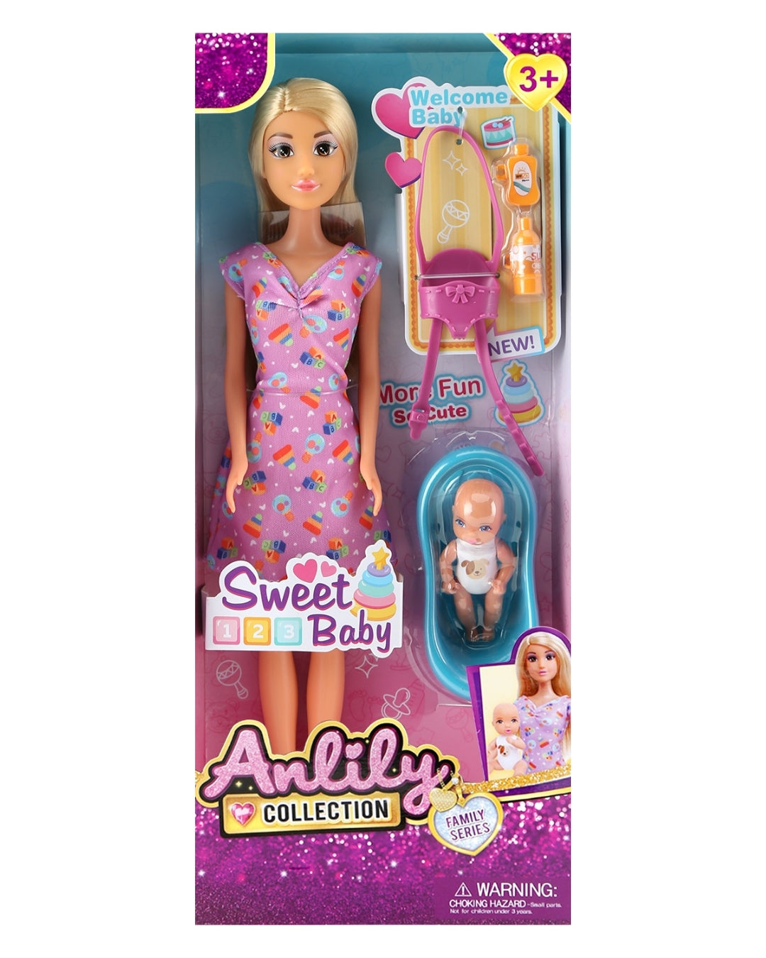 Anlily Babysitter Doll Set