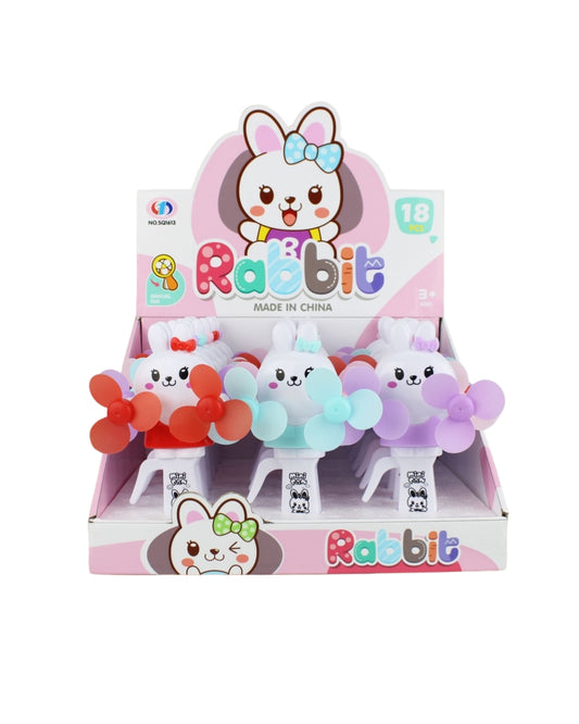 Rabbit Kids Handheld Fan (Assorted)