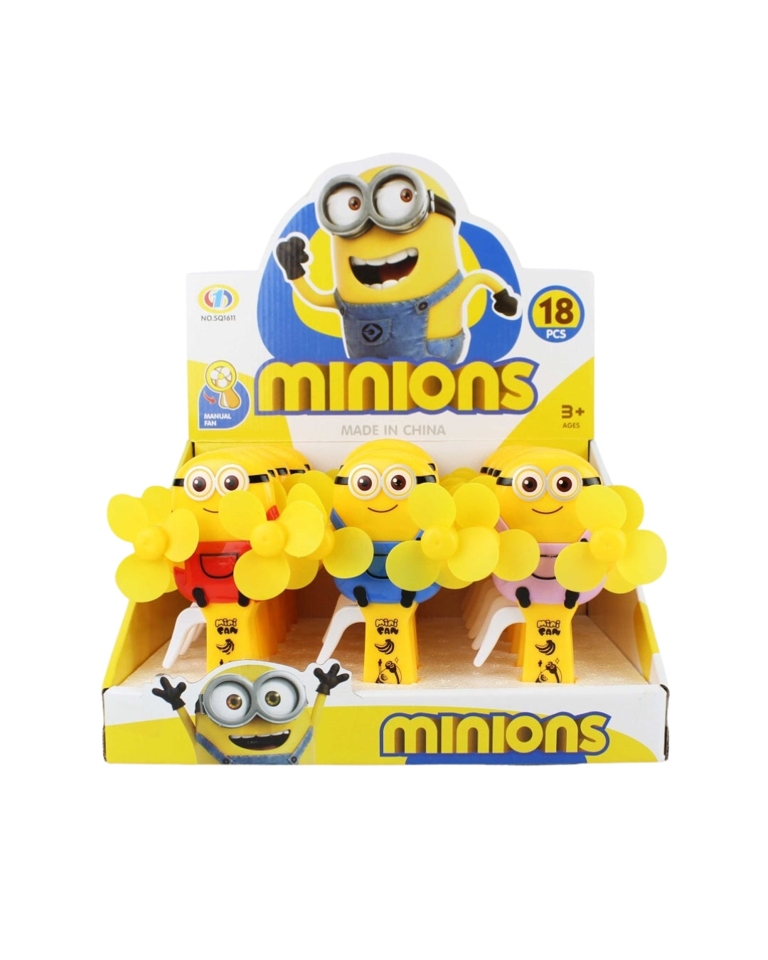 Minion Hand Press Fan (Assorted)