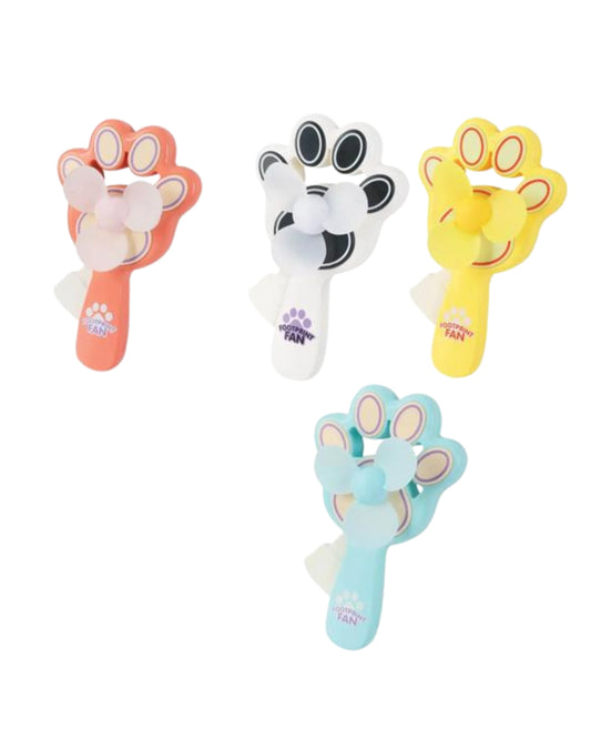 Paw Hand Press Kids Fan (Assorted)