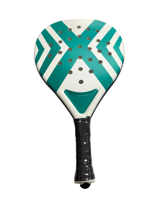 Green & White Padel Racket