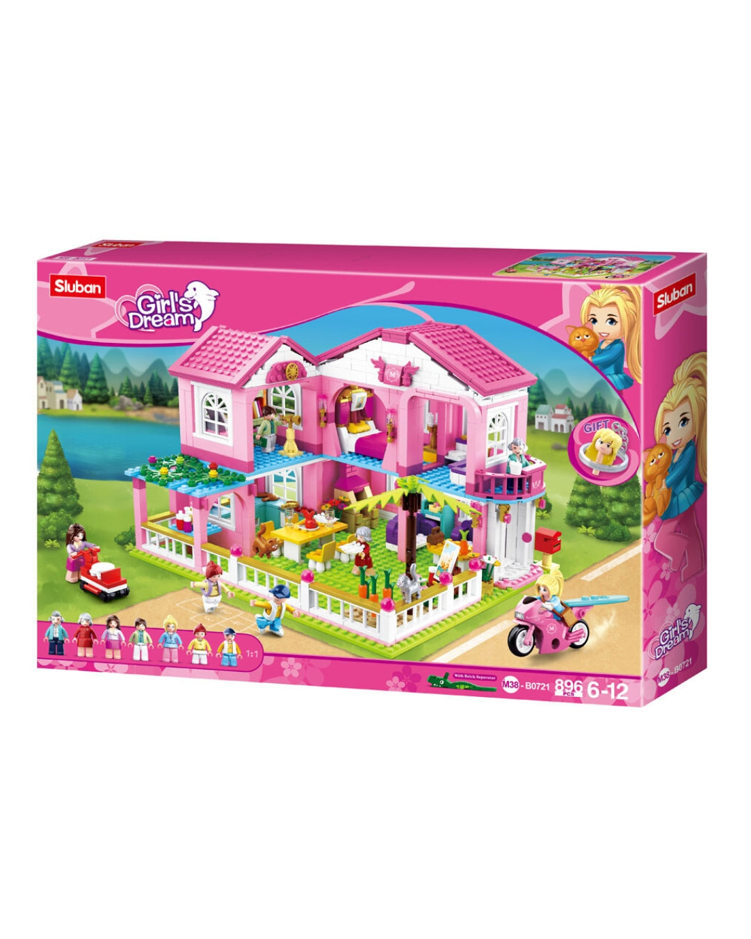Sluban Girls Dream Luxury Villa Building Set