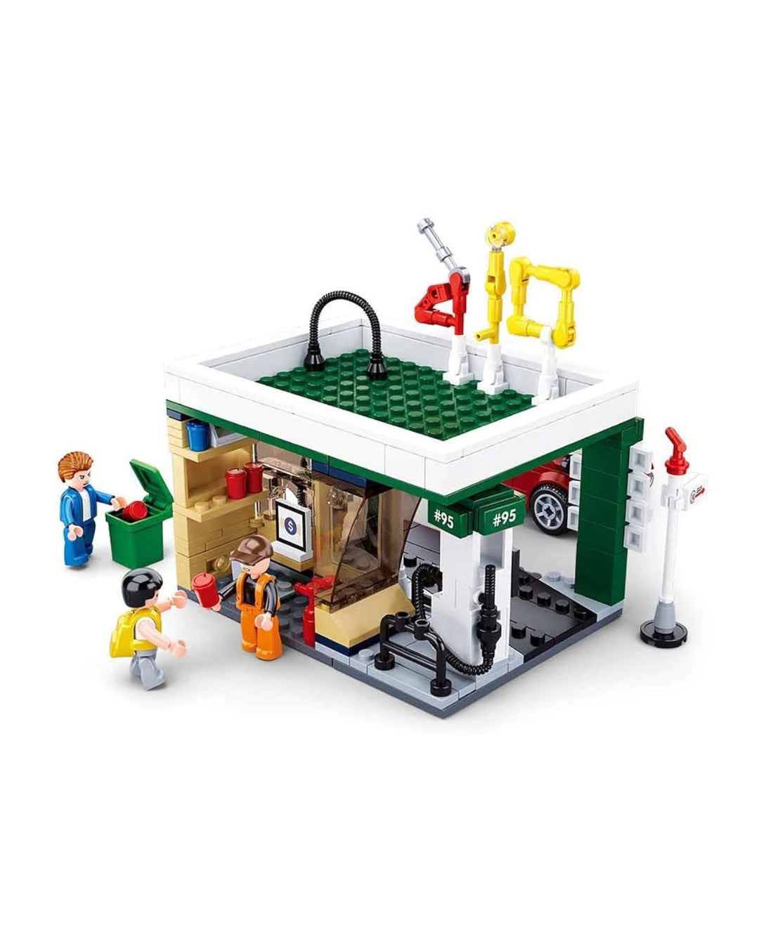 Town Petrol Station Set
