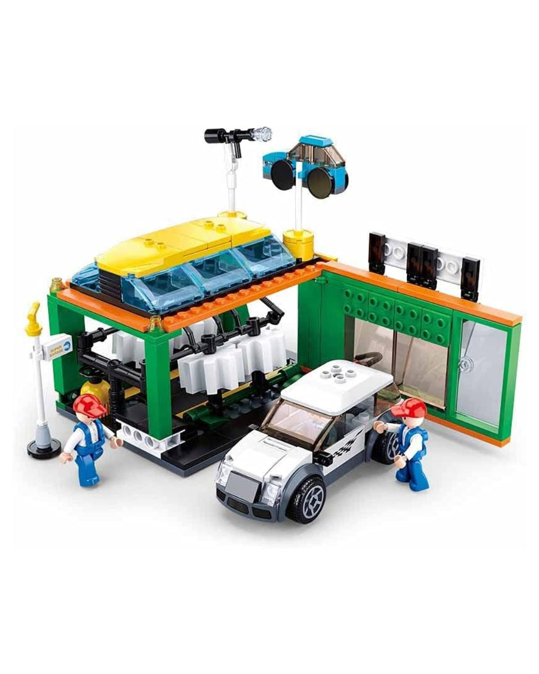 Sluban Town Car Wash Building Set
