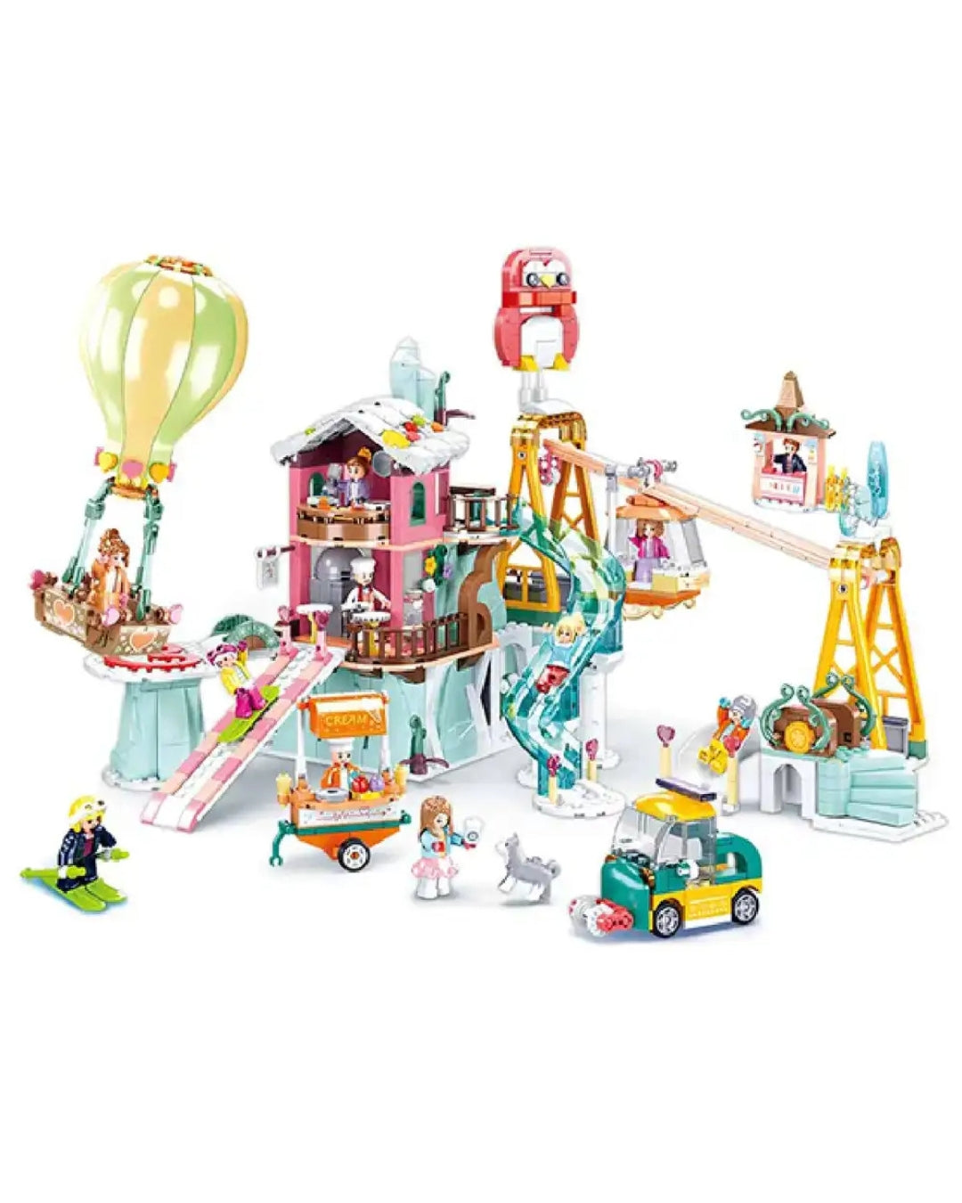 Sluban Winter Ski Field Set