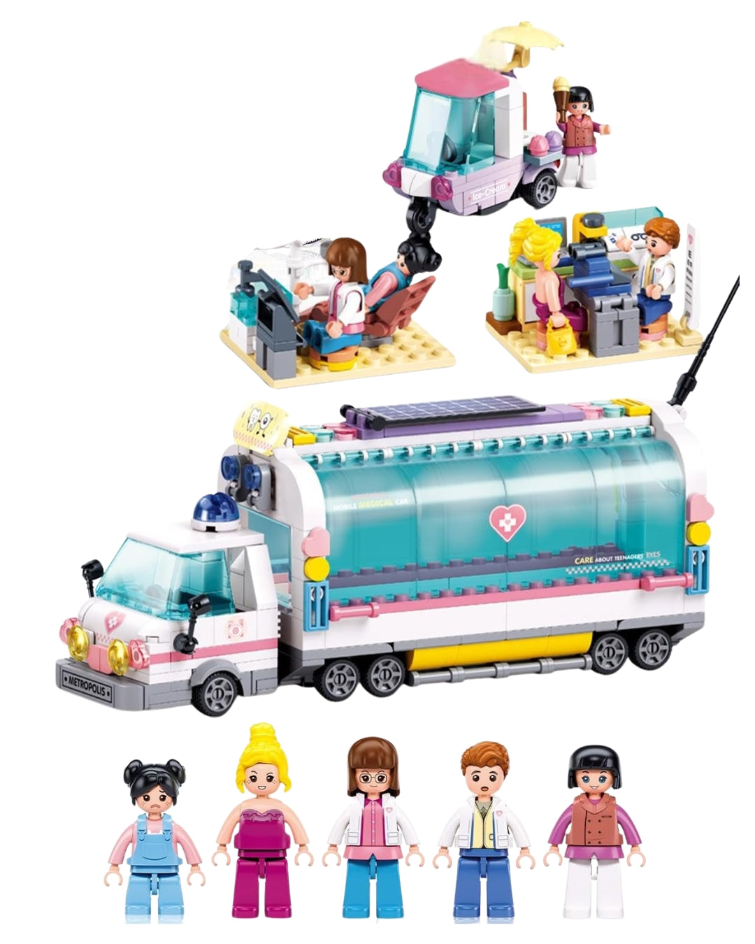 Sluban Mobile Nursing Car Set