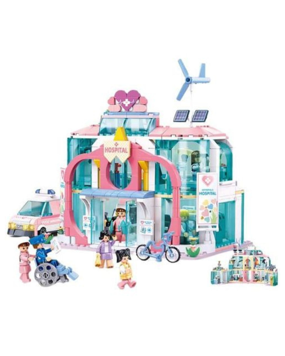 Sluban Dream City Hospital Set