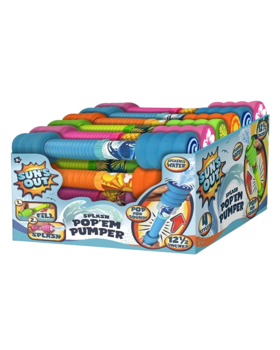 Foam Pumper Water Toy (Assorted)