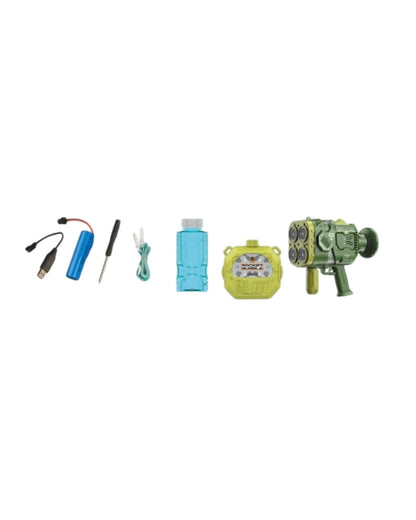 Rocket Bubble Gun Toy