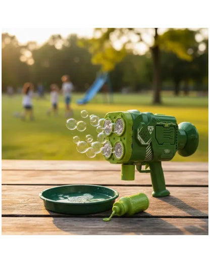 Rocket Bubble Gun Toy
