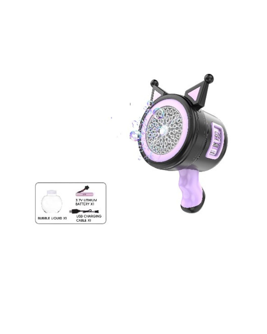 Kuromi Bubble Gun Toy