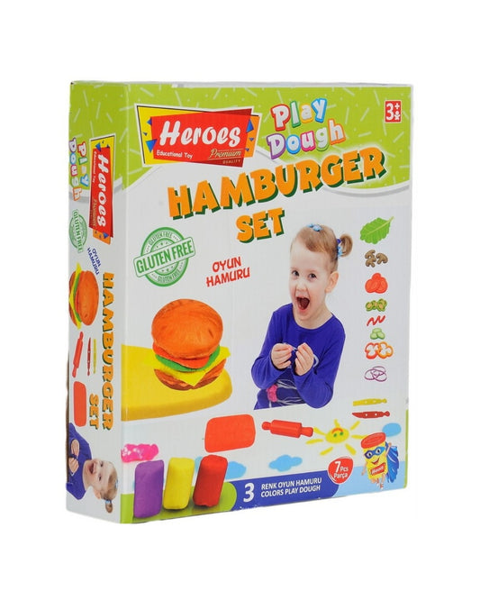 Play Dough Hamburger Set