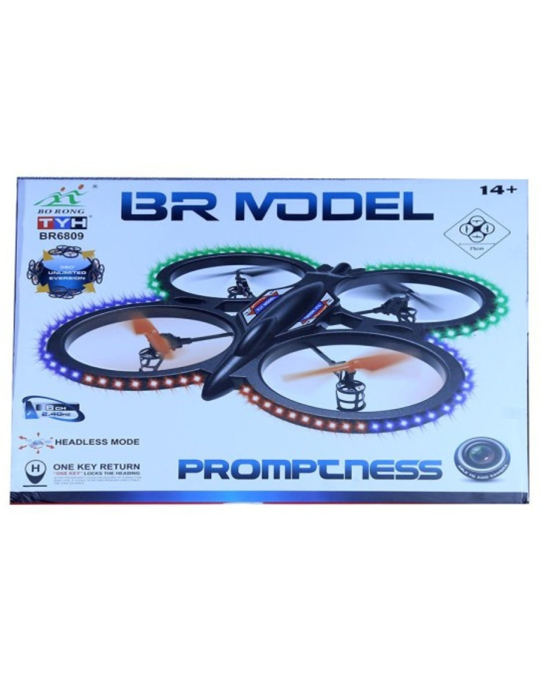 Light-Up Remote Control Quadcopter Drone