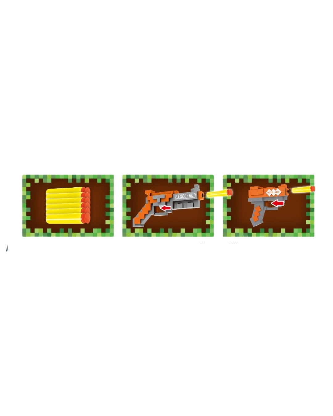 Pixel Gun Foam Dart Set