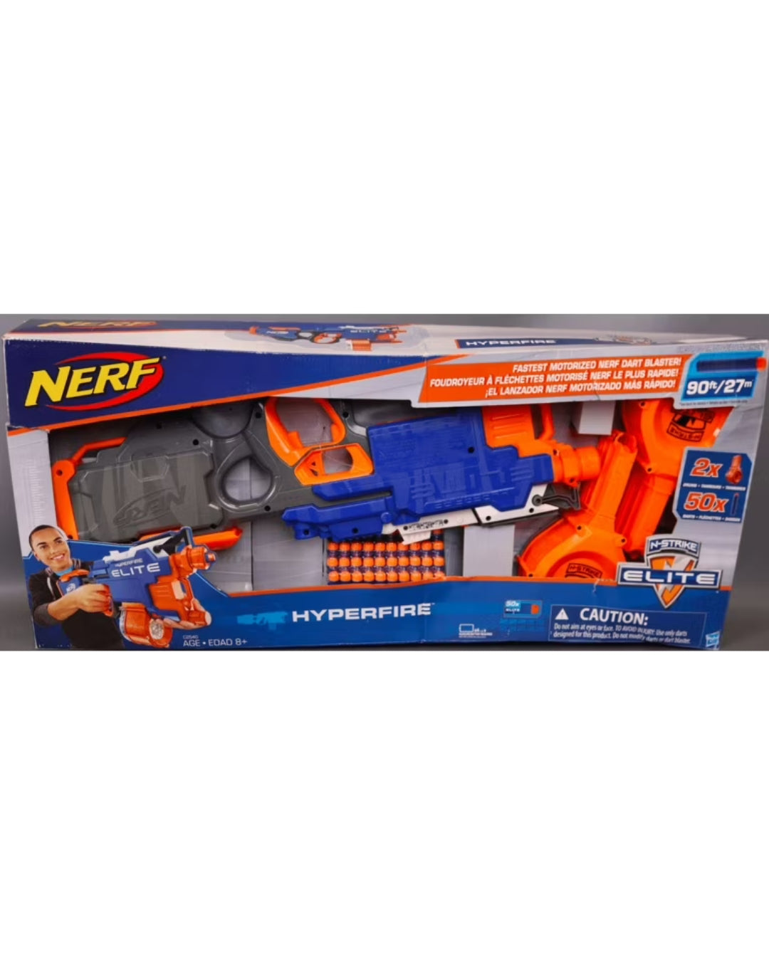 Nerf Hyperfire Blaster