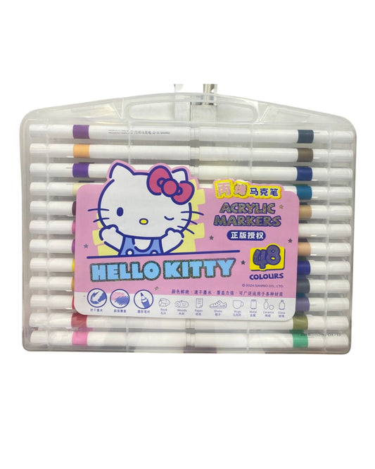 Hello Kitty Acrylic Marker Set