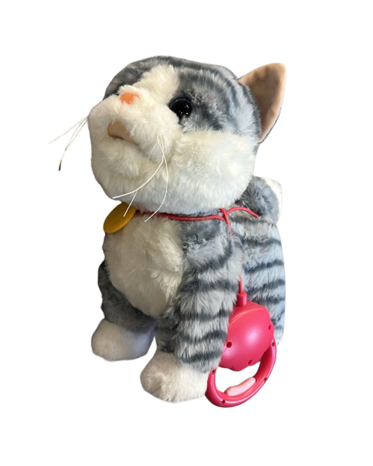 Gray Plush Cat