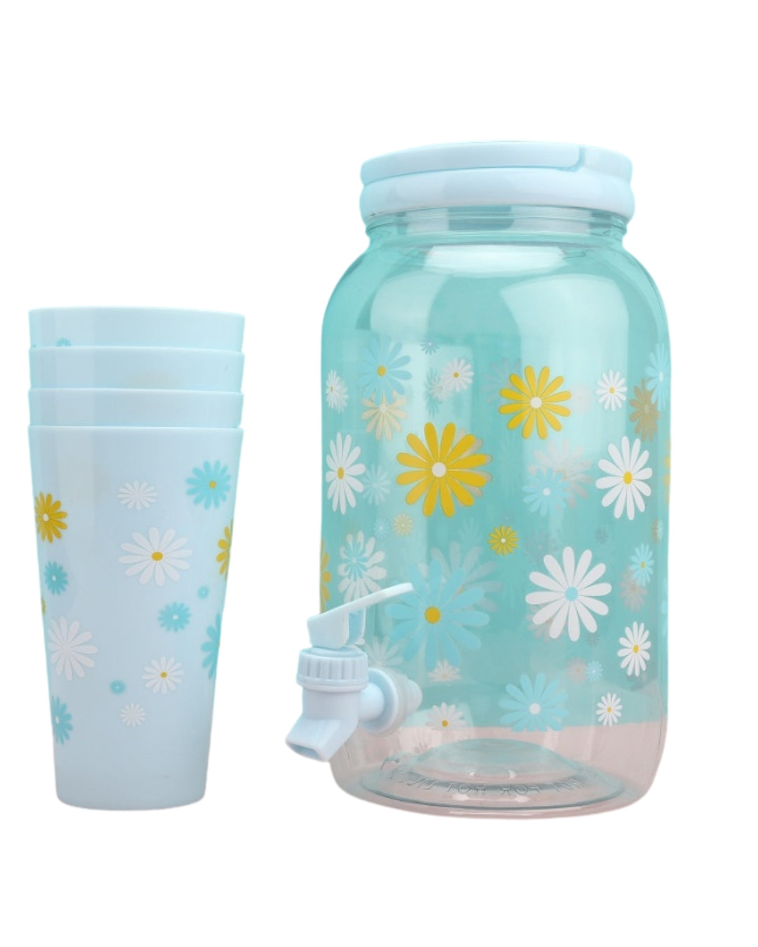 Spring Flower Drink Bucket Set