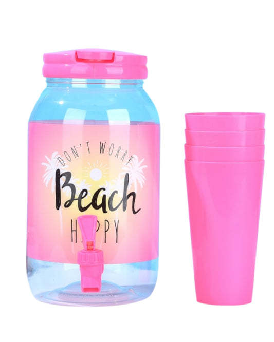 Beach Happy Dispenser Set