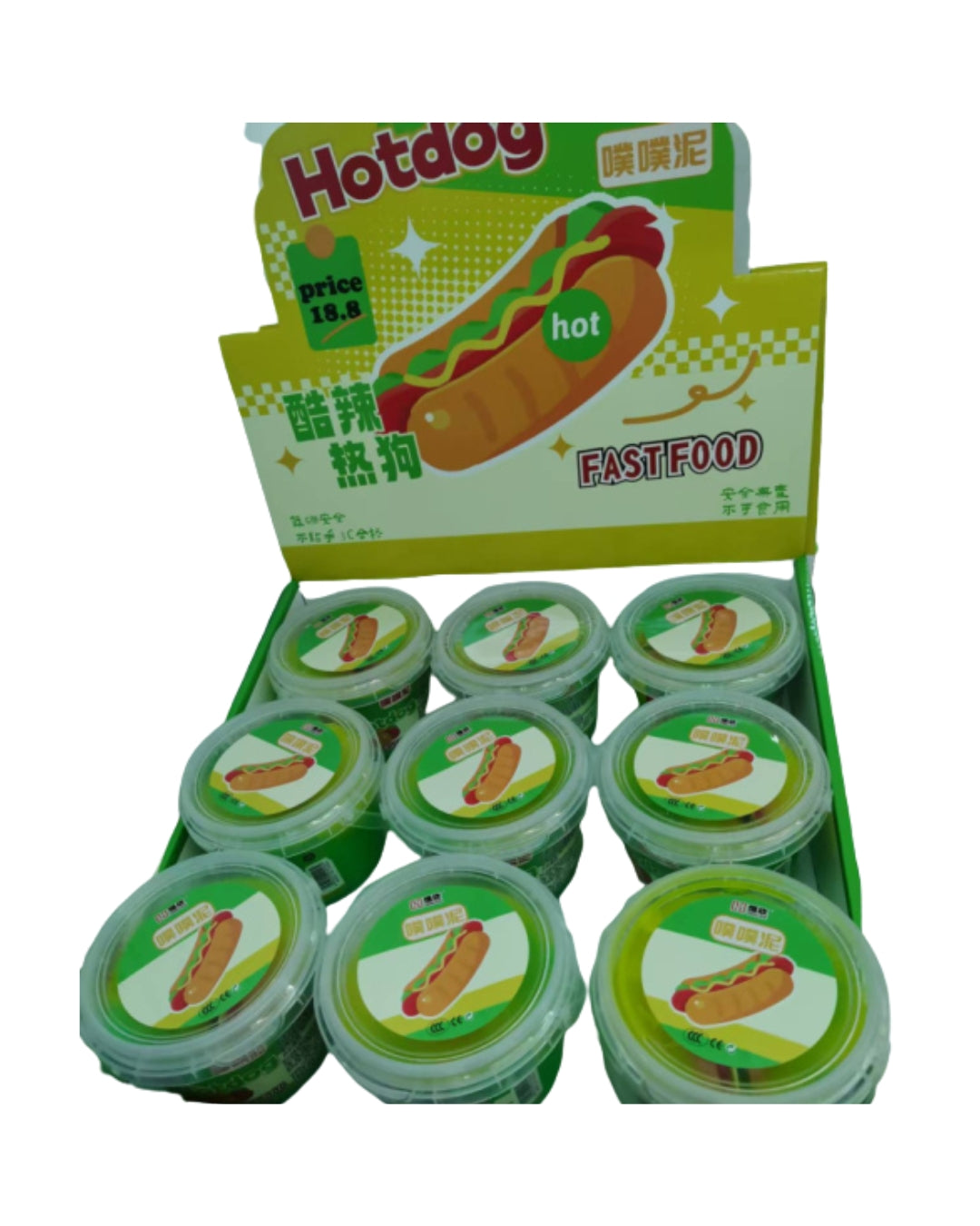 Hot Dog Slime (Assorted)