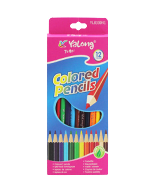 12 Colored Pencils Set (Assorted)