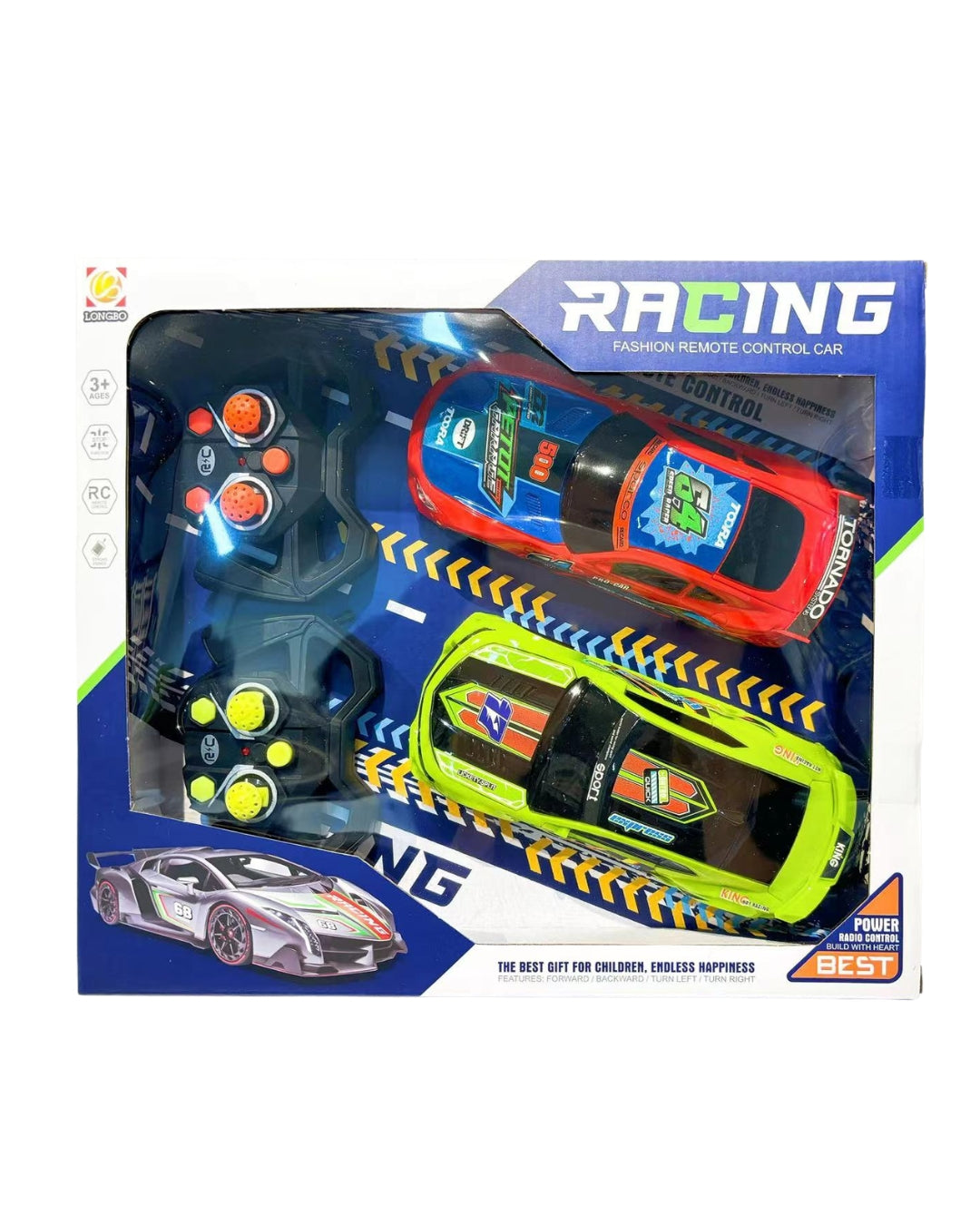 Double RC Racing Car Set