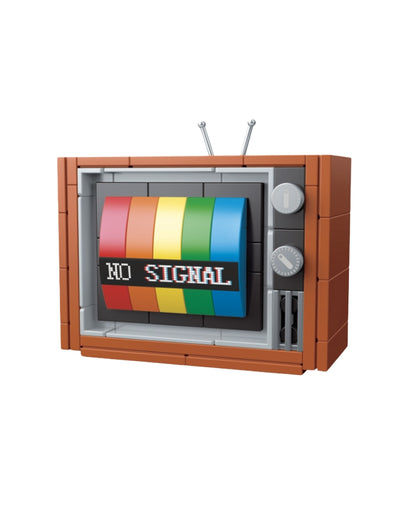 Retro TV Building Block Set