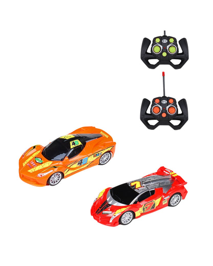 2-Pack RC Racing Cars Set