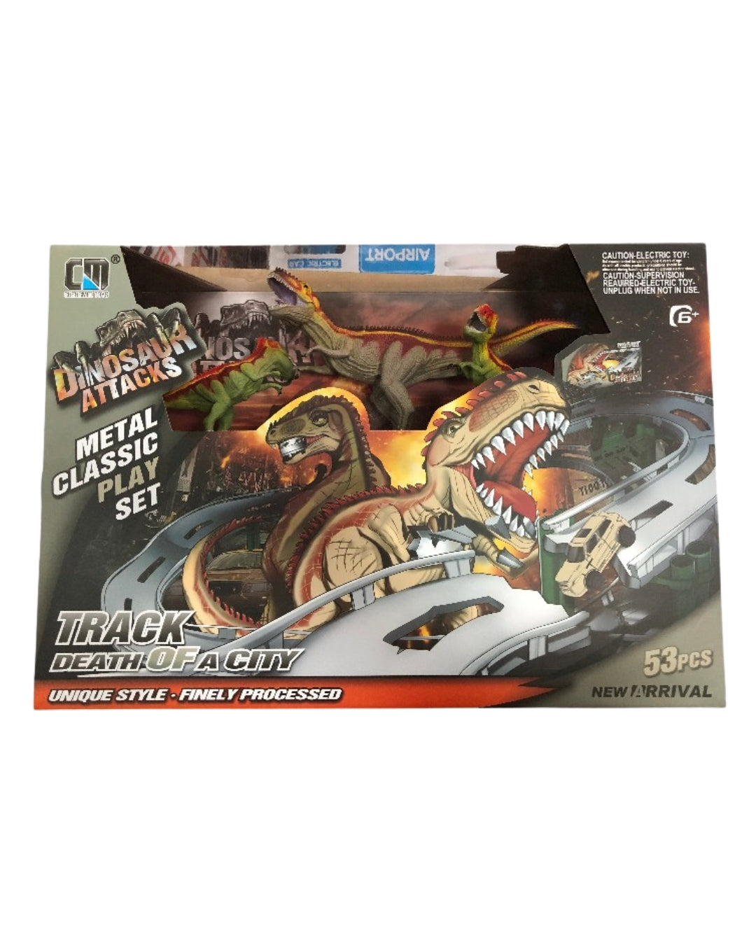 Dinosaur Racetrack Play Set