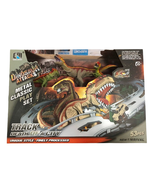 Dinosaur Racetrack Play Set