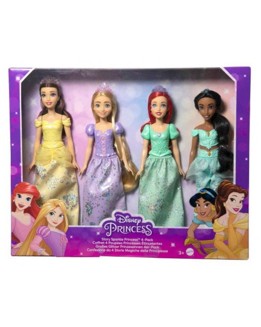 Disney Princess 4-Pack Dolls
