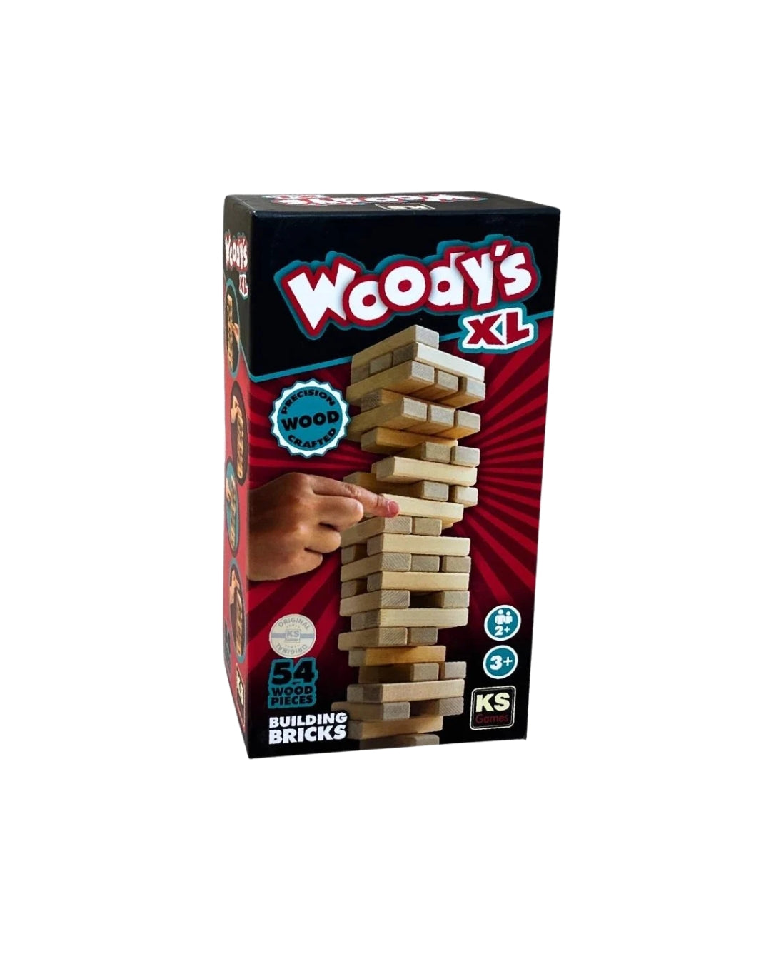 Woody's XL Block Stacking Game