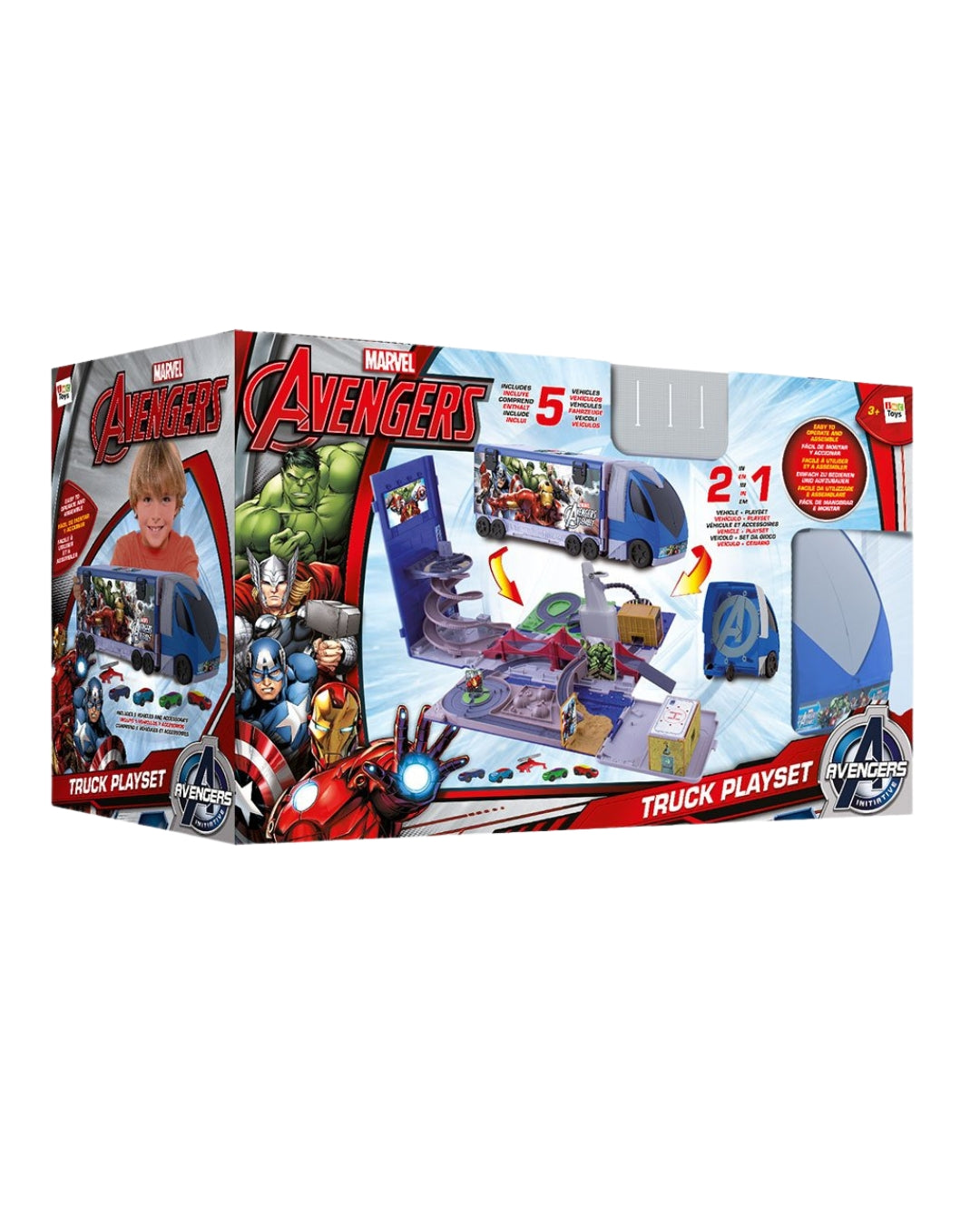 Avengers Truck Play Set