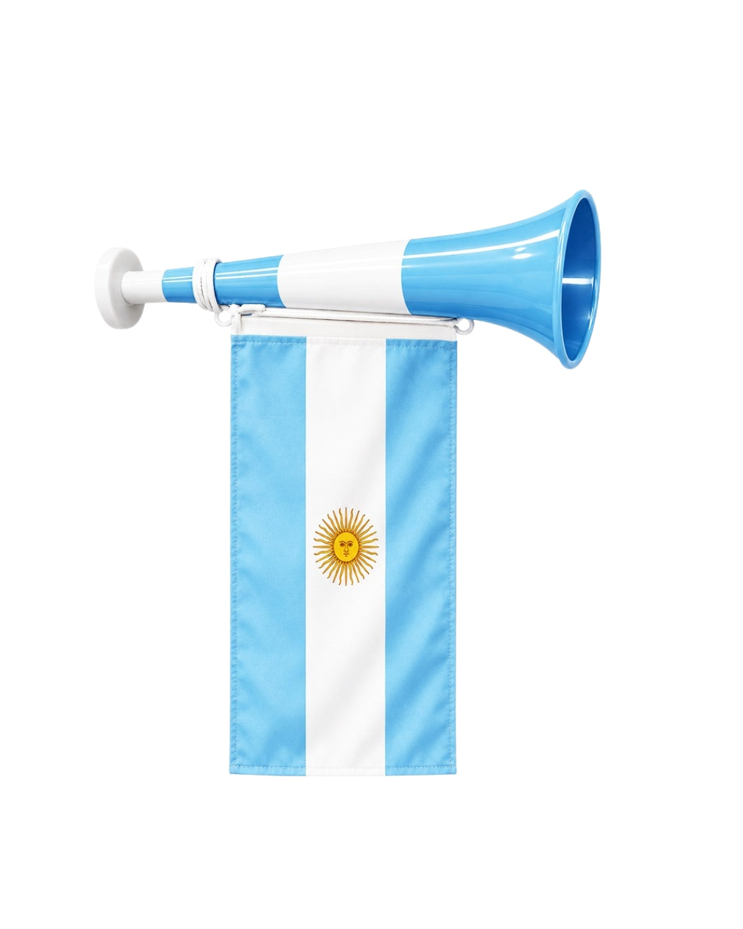 Argentina Supporter Horn with Flag