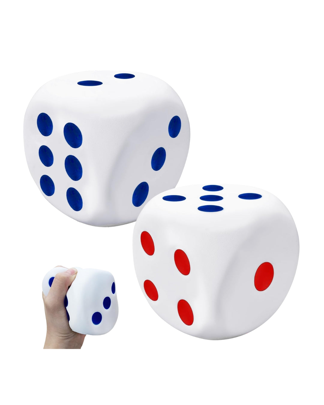 Squishy Dice Stress Balls (Assorted)