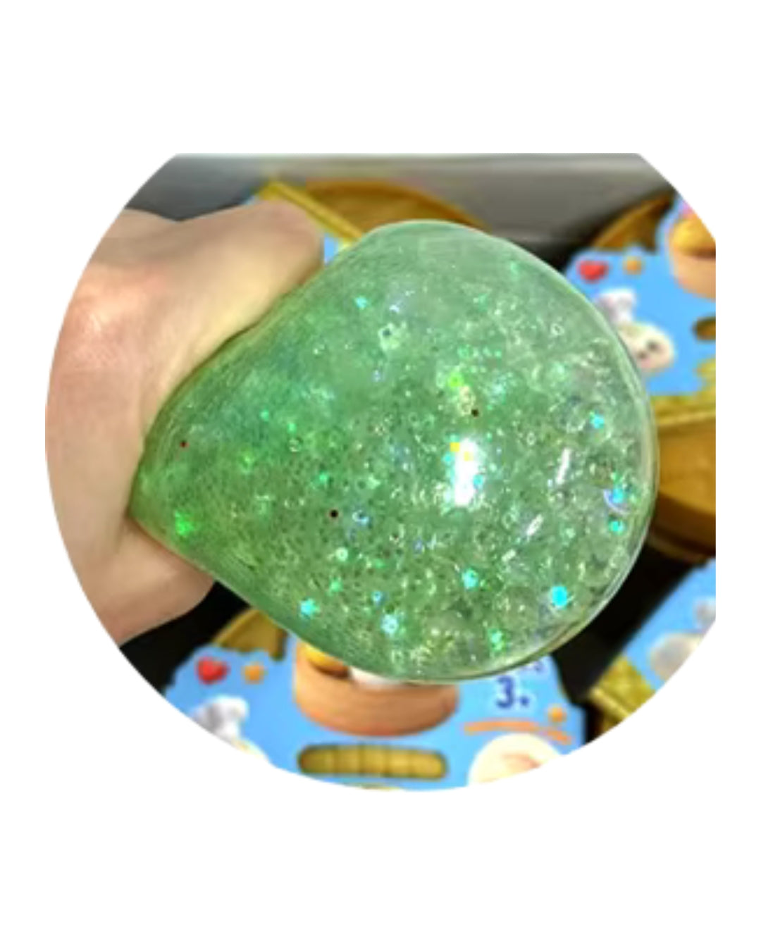 Glitter Dumpling Squishy (Assorted)
