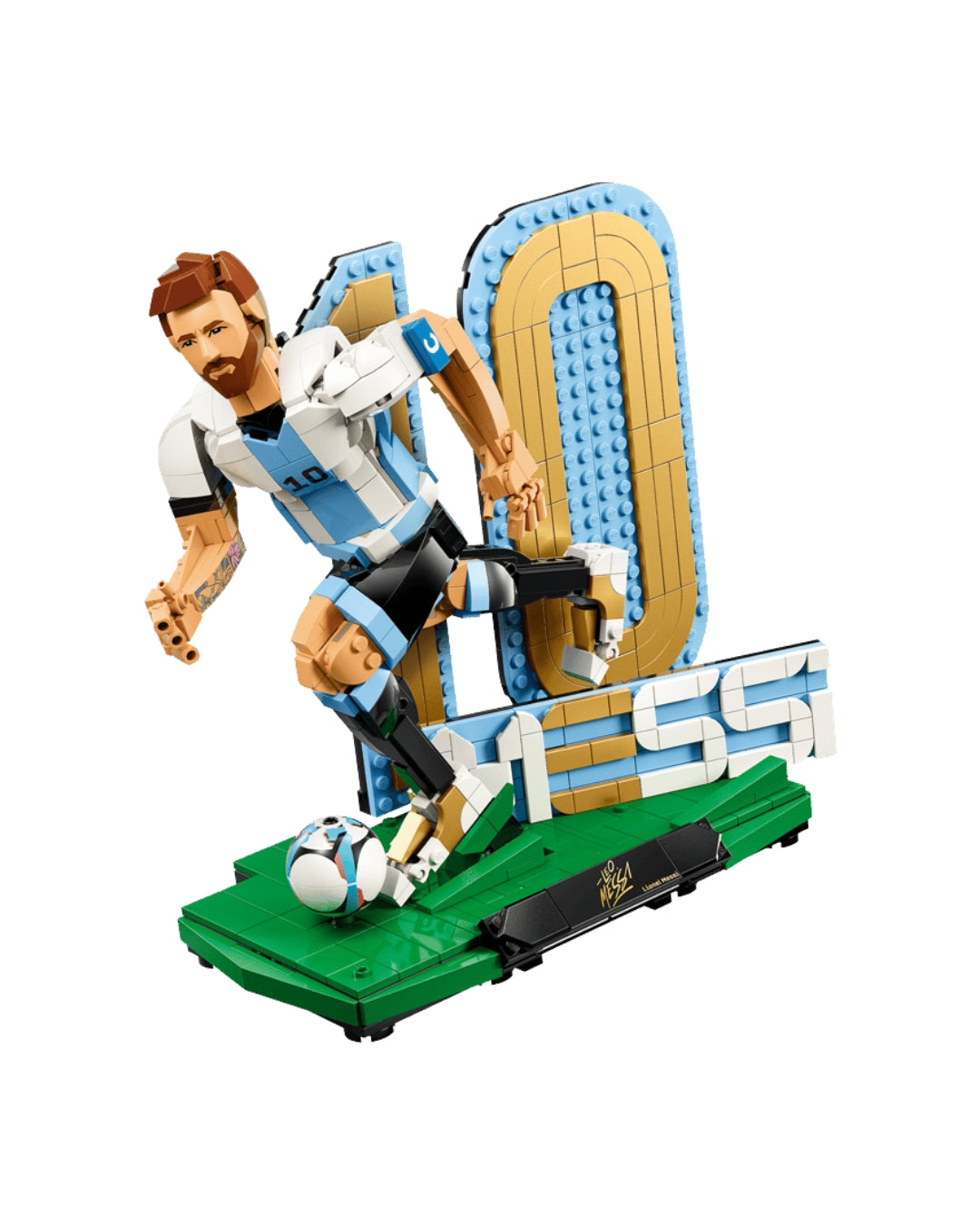 Soccer Legend Lionel Messi Building Set