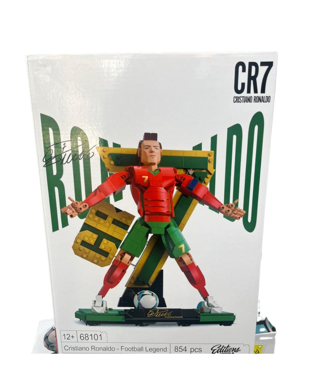 Cristiano Ronaldo Football Legend Building Set