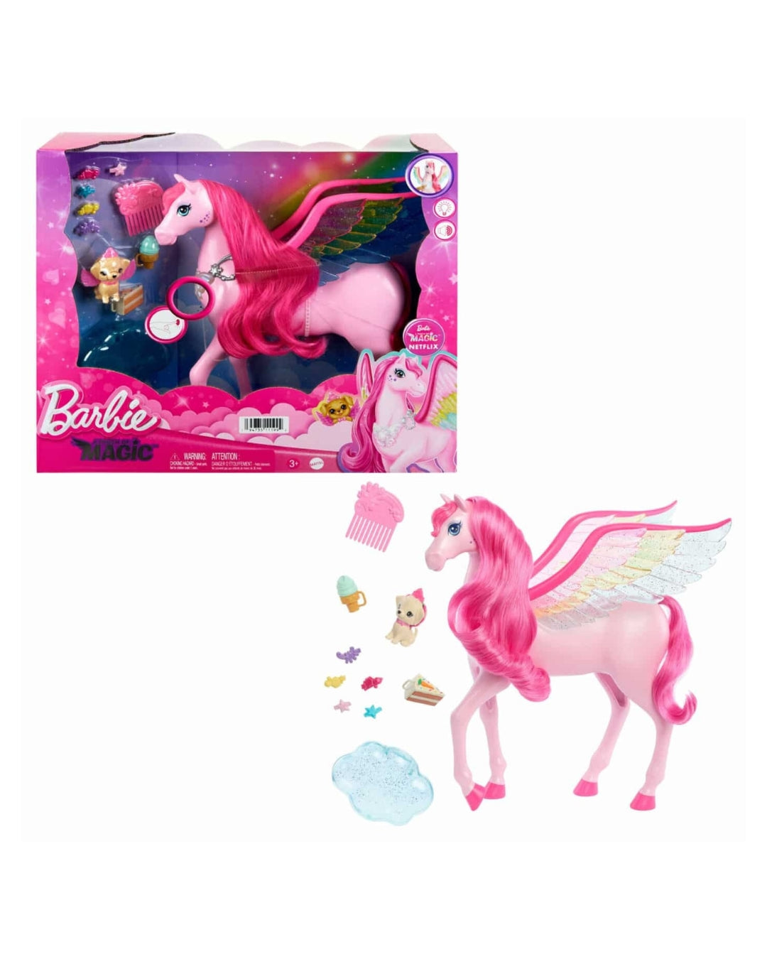 Barbie Pink Pegasus Set