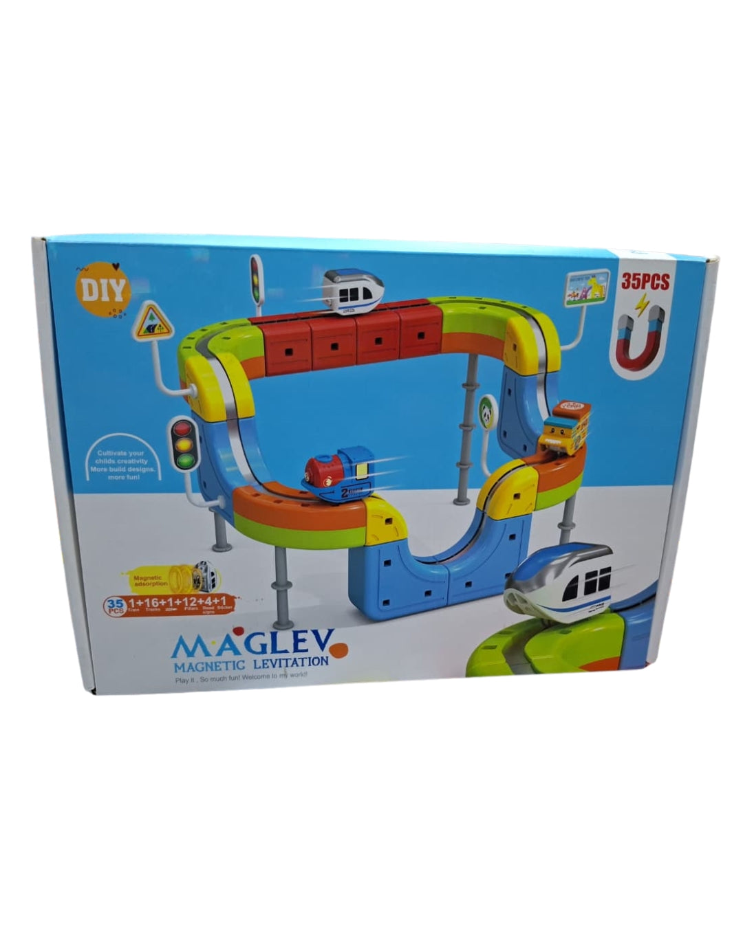 Magnetic Truck Rail Set