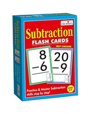 Subtraction Flash Cards