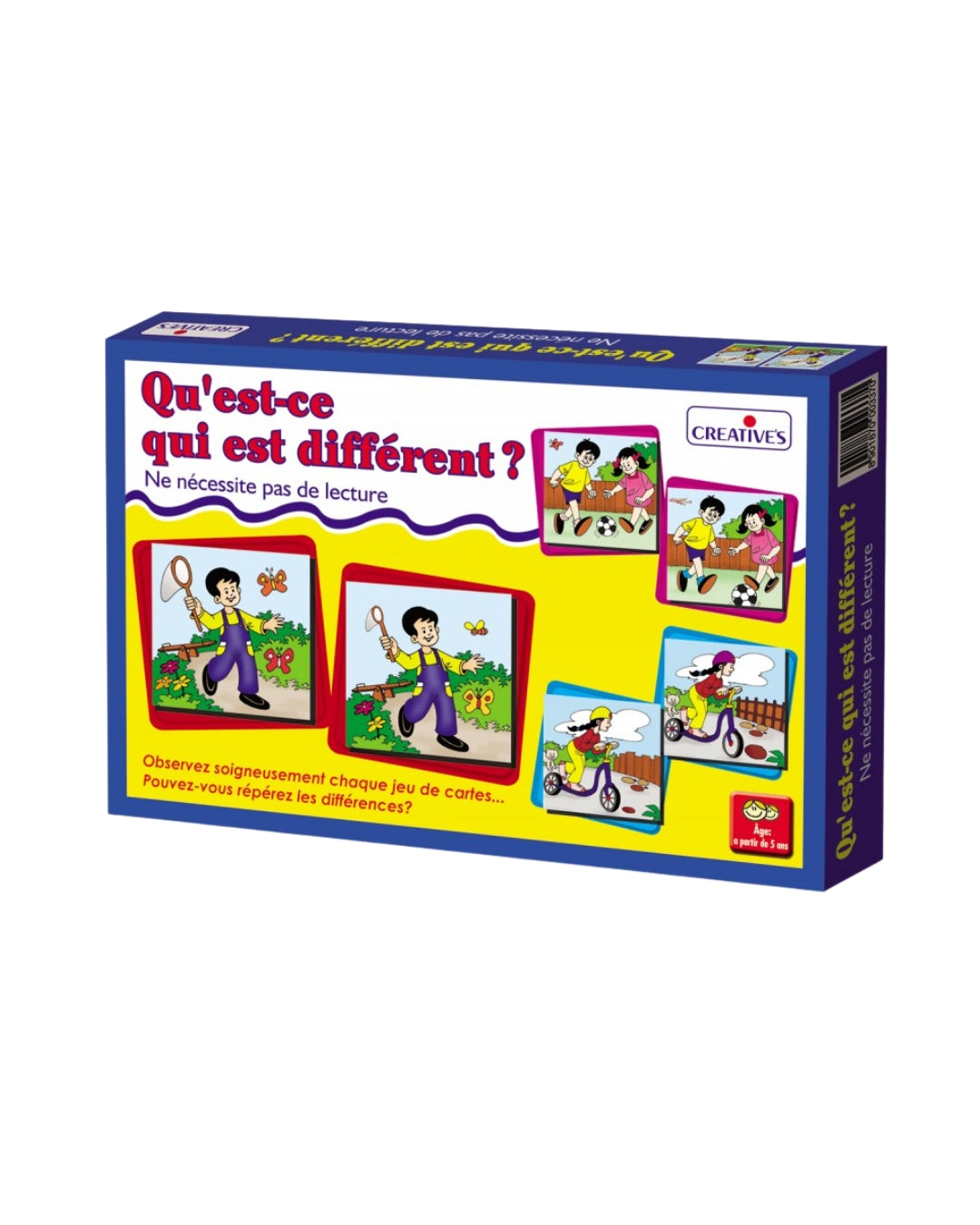 Qu'est-ce qui est Différent? Game